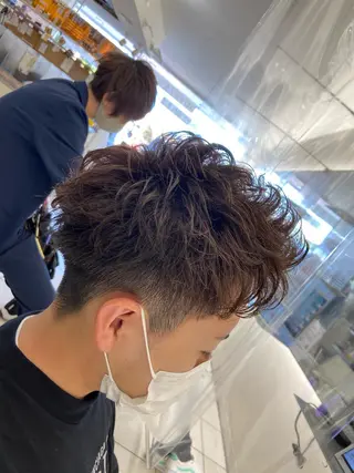 メンズ メンズ&髪質改善縮毛 矯正【平山🔥拓哉】のヘアスタイル