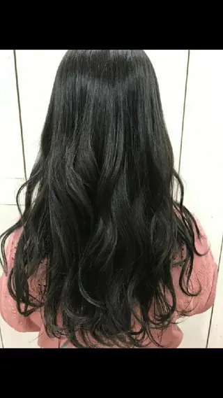 ヘアアレンジ カラー ロング hase _のヘアスタイル