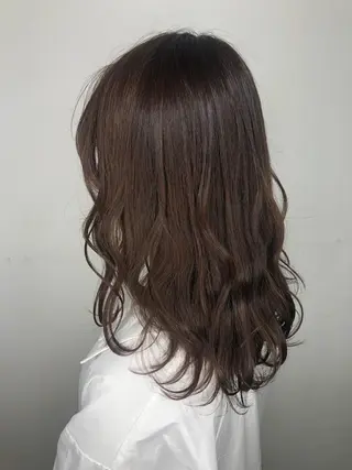 ロング 菊池 栄里奈のヘアスタイル