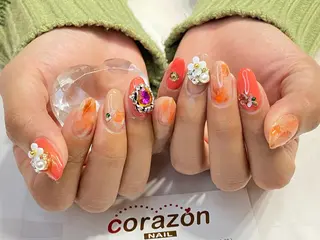 ネイル ネイリスト aicoのネイルデザイン