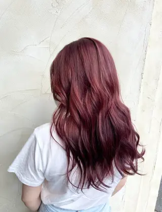 ロング カラー ブリーチ×レイヤー 🔥小林達哉のヘアスタイル