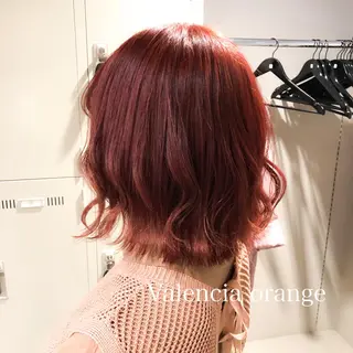 ショート カラー ハイトーン×レイヤー カットTAKUMIのヘアスタイル