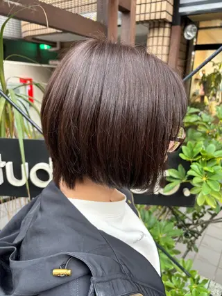 ショート カラー イツキ🌕デザインカ ラー🥨髪質改善🫧のヘアスタイル