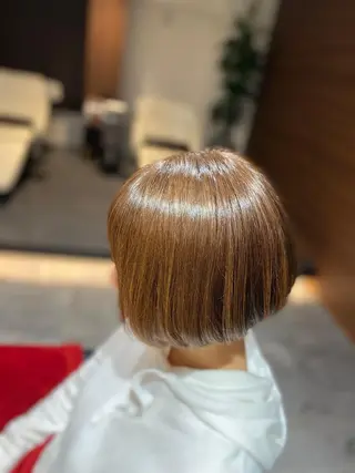ショート 安田 菜摘のヘアスタイル