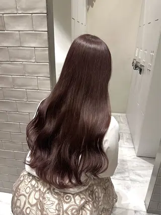 ロング カラー 矢野 晃平のヘアスタイル