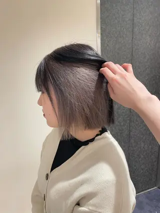 ミディアム ♡透明感/艶カラー/ M a I ♡のヘアスタイル