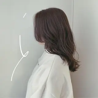 セミロング カラー イノウエ ミキの眉毛・アイブロウイメージ
