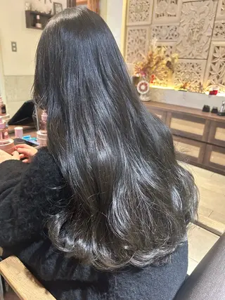 ロング おおがくみゆ🦙🍊 ⭐️池袋のヘアスタイル