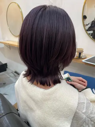 ショート カラー 高梨 菜々のヘアスタイル