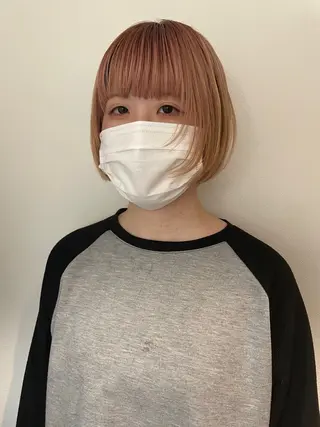 ショート 山浦司颯/ カラー/レイヤーのヘアスタイル