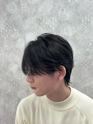 パーマ メンズハイトーン 北斗💍レイヤーのヘアスタイル