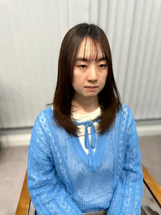 ロング カラー パーマ ヘアアレンジ メンズ キッズ 骨格レイヤーカット 🌿美髪縮毛矯正のヘアスタイル