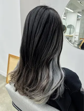 ロング カラー ⭐️当日OK⭐️ 岩田峻のヘアスタイル