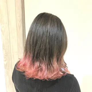 ミディアム カラー 美容師 ムカイユタカのヘアスタイル