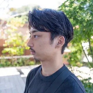 ショート カラー ⭐️メンズ/ショート りゅうしんのヘアスタイル