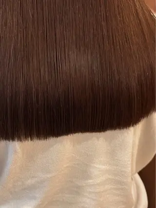 ロング YUURI カットモデルのヘアスタイル