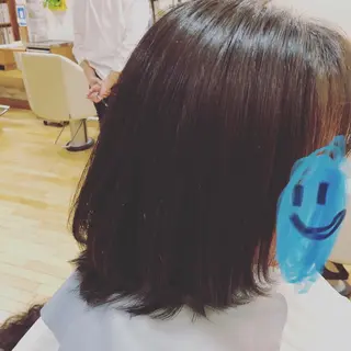ミディアム 小鹿理紗 和光市のヘアスタイル