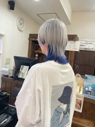 ショート カラー メンズ 💖ダブルカラー/ ヘアセット/晴香💖のヘアスタイル