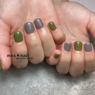 ネイル mks＊nail //  枚方長尾のネイルデザイン