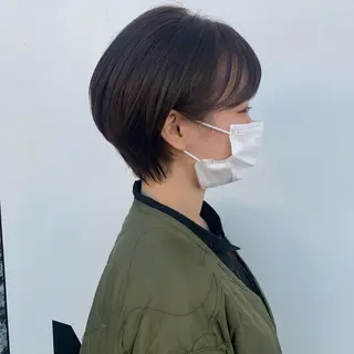 ショート カラー 𖧷 ⁺. 大人ヘア Yui 𓂃𓈒𓏸のヘアスタイル