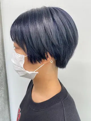 ショート カラー 🌼ハイライト透明感 🌼maiのヘアスタイル