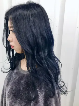 セミロング ryuei /原宿のヘアスタイル