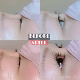マツエク・マツパ solua Ayamiのマツエク・マツパデザイン
