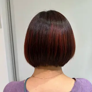 ショート カラー Ash浦安店 富谷 日菜乃のヘアスタイル