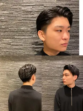 ショート メンズ カット指名No1漆原 聡のヘアスタイル