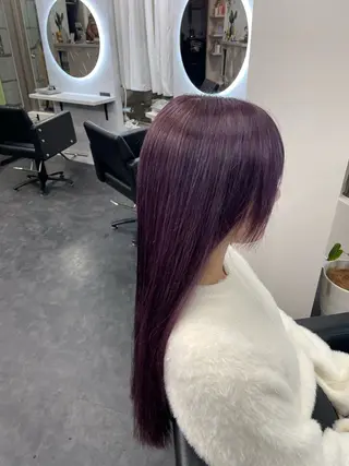 ロング カラー セキ ユキ🦋のヘアスタイル