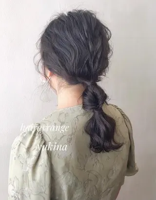 セミロング ✨透明感ケアカラー✨ 長野ゆきなのヘアスタイル