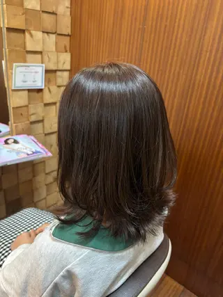 ミディアム よしかわ あいか/京都美容室のヘアスタイル
