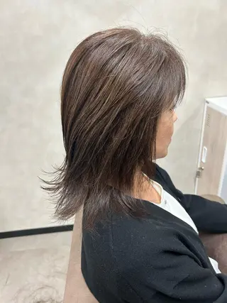 ミディアム VIE.ORNER 土気🍀小岩井樹のヘアスタイル