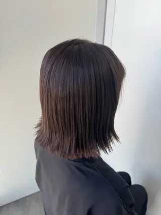 ミディアム カラー 透明感color ハイトーン✨みくりのヘアスタイル