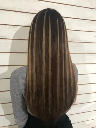 ロング カラー 🧡艶髪ちゅるん髪 🫧🧡YUKI❄️のヘアスタイル