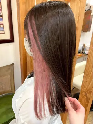 カラー ★カラー特化★ ハイトーン★もみじのヘアスタイル