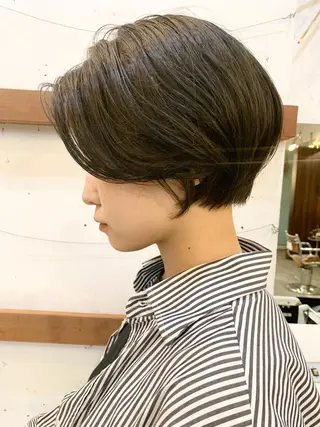 ショート カラー パーマ tension 【テンション】のヘアスタイル
