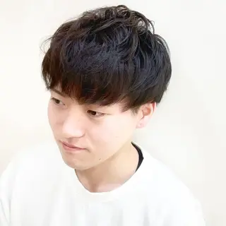 ショート メンズ デザインカラー/ 推しの配色　肥後のヘアスタイル
