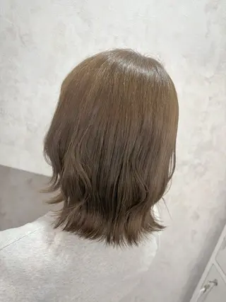 カラー うる艶カラー/韓国風 折戸光希のヘアスタイル