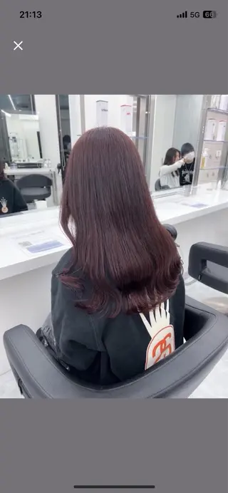 ロング カラー 🤍透明感推しカラー 🤍yui‪💞✨のヘアスタイル