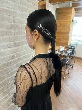 ロング ヘアアレンジ Topstylist YUKIのヘアスタイル