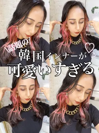 ロング カラー 🩵アンブレラカラー 髪質改善 丸尾】のヘアスタイル