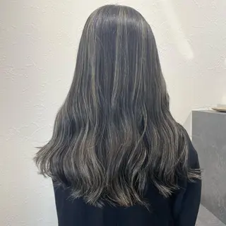 ロング カラー shiho .のヘアスタイル