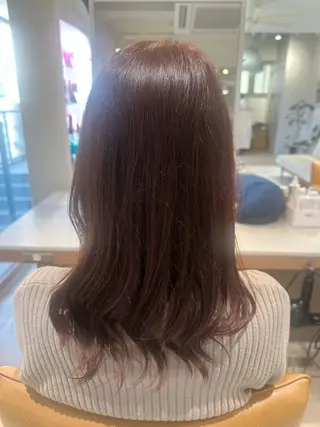 ミディアム カラー MIKA KITAMURAのヘアスタイル