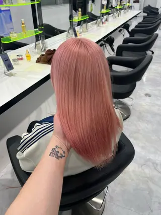セミロング カラー トレンドレイヤー No.1/KOHEIのヘアスタイル