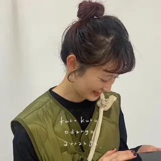 セミロング カラー Kouda harukaのヘアスタイル