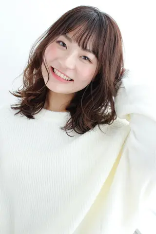 ミディアム カラー ✨森下 直弥✨ 店長🤩のヘアスタイル