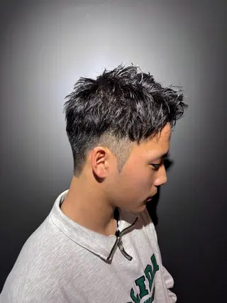 ショート パーマ メンズ 2ndHOUSE 松本晃佳のヘアスタイル