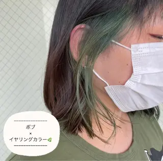 ミディアム カラー 艶髪/巻ける縮毛矯正 /髪質改善naoのヘアスタイル