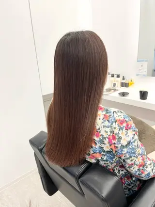 ロング カラー IRESU ヤマウチリセのヘアスタイル